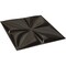 Ekena Millwork 19 5/8in. W x 19 5/8in. H Riley EnduraWall Decorative 3D Wall Panel Covers 2.67 Sq. Ft. WP20X20RLCCH - alternate 3